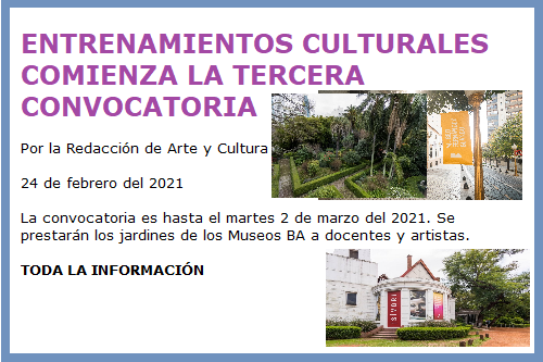 ENTRENAMIENTOS CULTURALES